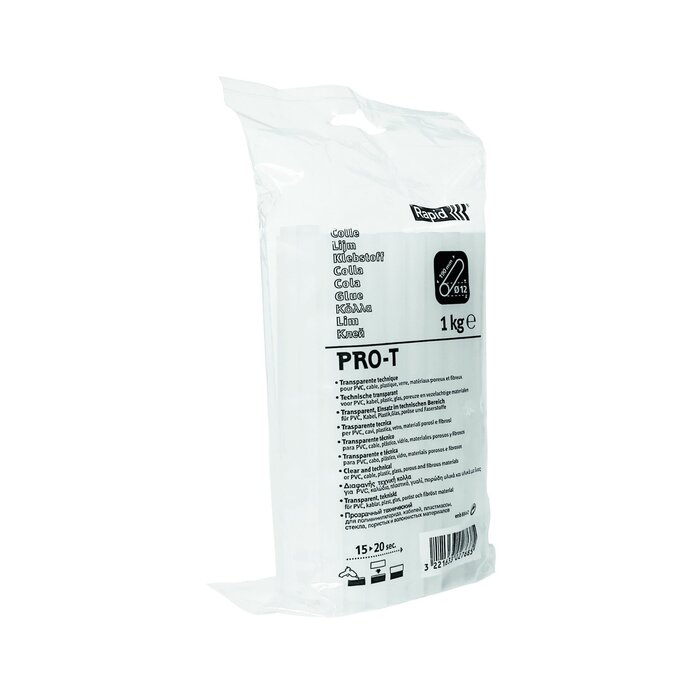 Rapid Cartouches d'adhésif rapide PRO-T Ø 12 x 190 mm 1,0 kg. sac