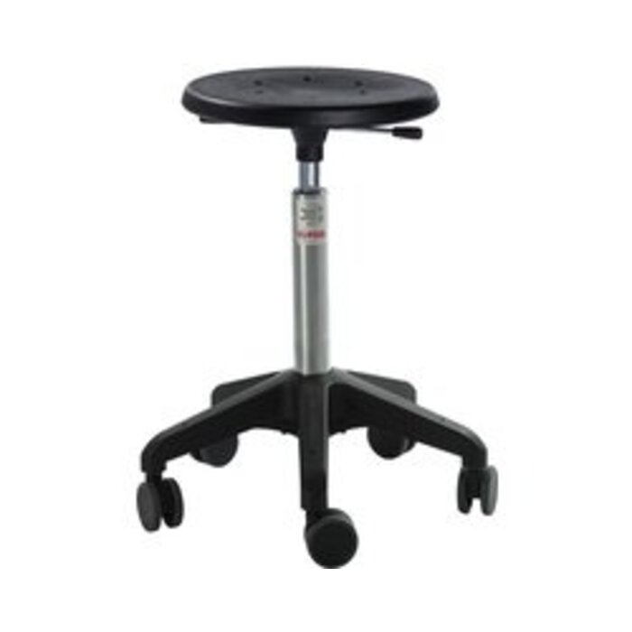 Global Stole Global Stole Sigma Tabouret octopus avec repose-pieds, roulettes et assise en PU