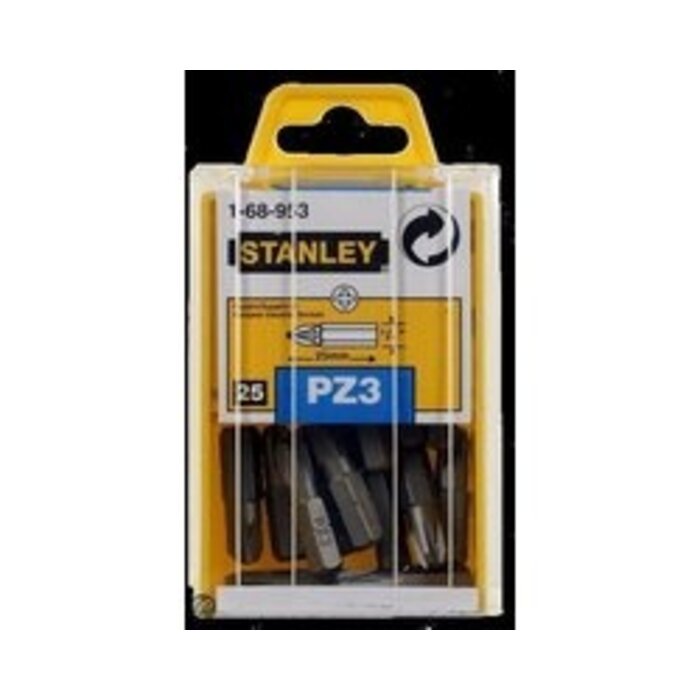 STANLEY Stanley - 1/4" Bits Pozidriv - Nr3