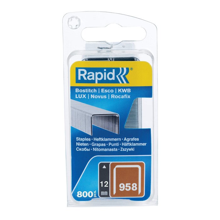 Rapid Rapid Nieten nr. 958/12mm 800 stuks