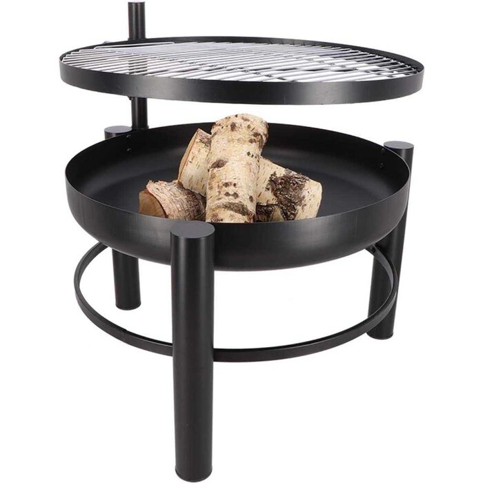 Esschert Design Dutchlander Feuerschale mit Grill S