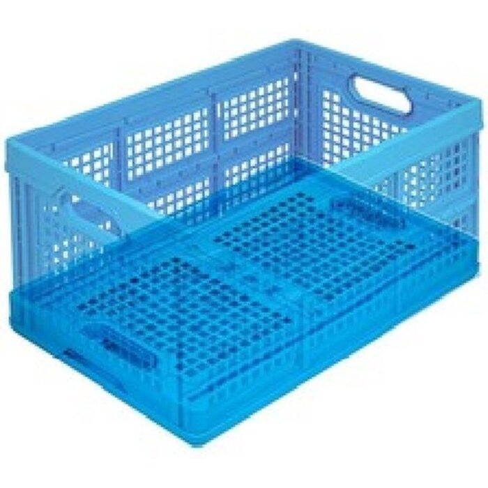 Vouwkrat 530x350x283 mm Blauw