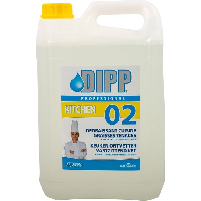 DIPP Dipp 02 - Professional Dipp - keuken ontvetter vastzittend vet - Kan 5 liter