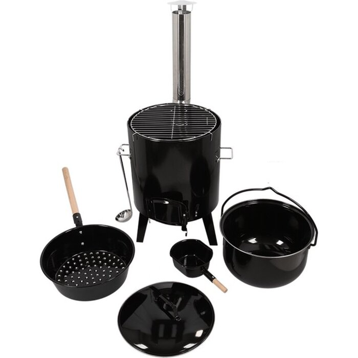Esschert Design Set de poêle d'extérieur Dutchlander