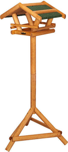 Dutchlander Mangeoire à oiseaux en bois sur trépied 37 x 28 x 101 cm