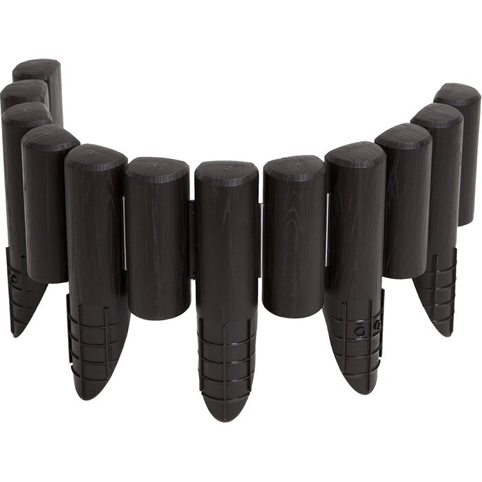 Borderrol Bama kunststof bruin 2,3 meter