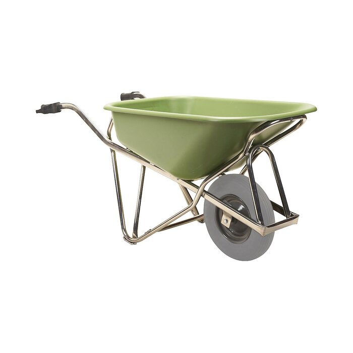 Matador Matador Kruiwagen aluminium 90L Profi-Max Plus hdpe bak groen lekvrij wiel