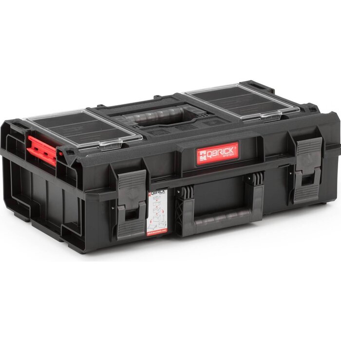 QBRICK Gereedschapskoffer 200 Profi System One - 2 organizers - 2 scheidingstekens