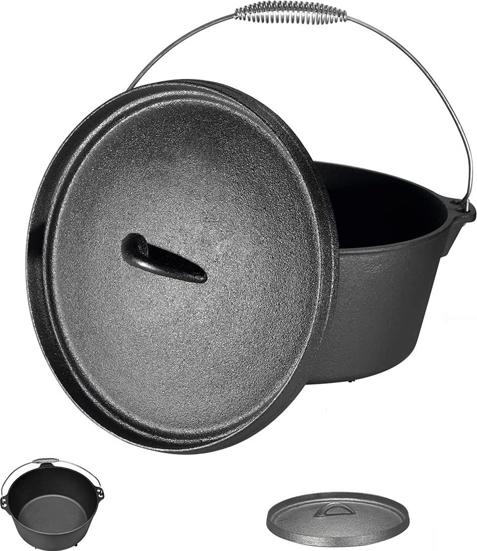 Dutchlander Dutch Oven 6 liter 15 x 31 cm preseasoned