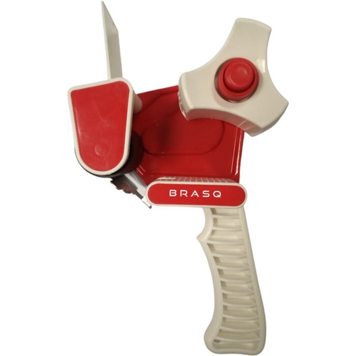 Perel Professionele taperoller, geschikt voor verpakkingstape, intensief gebruik, inclusief 2 rollen