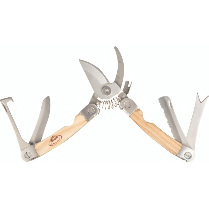 RVS tuin multitool inclusief snoeischaar - Esschert Design