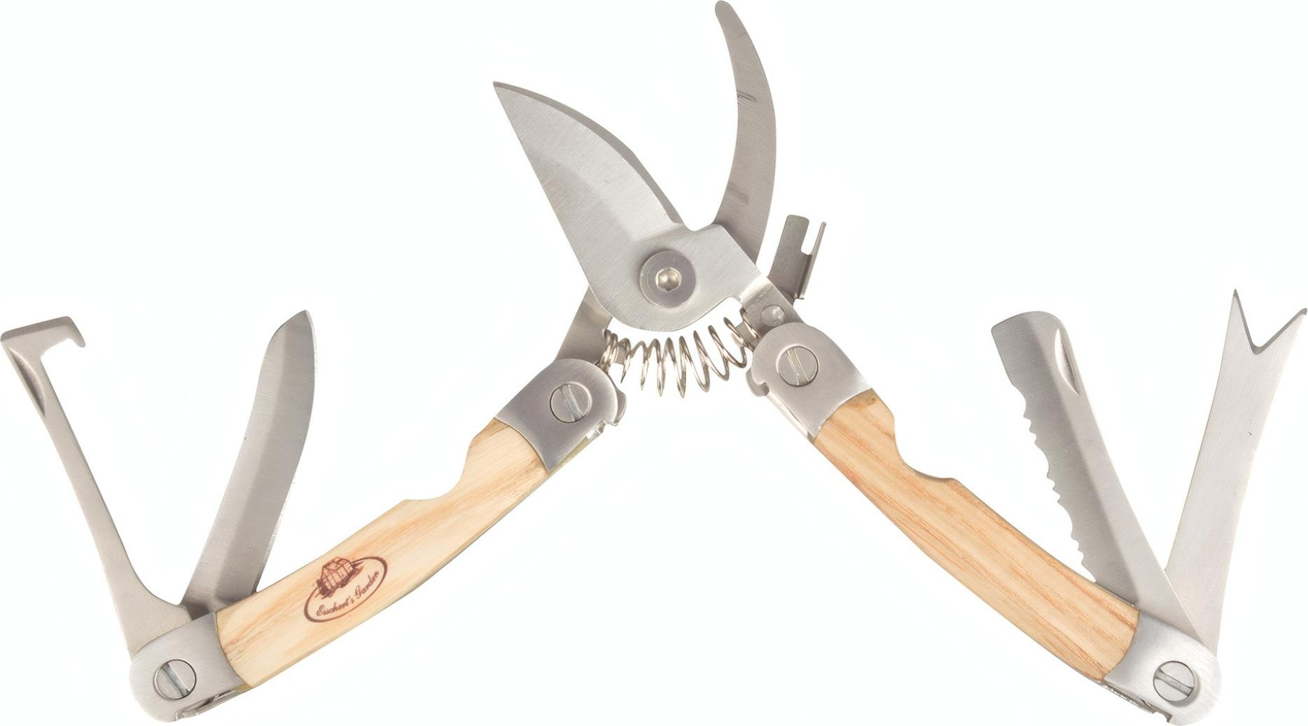 Garten-Multitool aus Edelstahl mit Astschere - Esschert Design