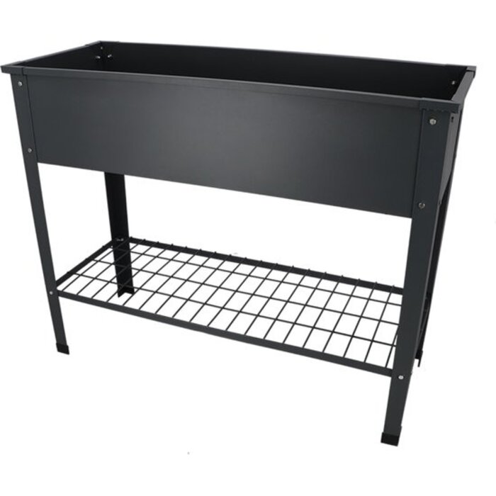 Esschert Design Dutchlander Boîte à langer surélevée métal anthracite L