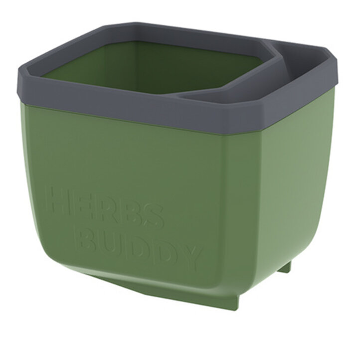 Gusta Garden GUSTA GARDEN Herbs Buddy selbstbewässernder Kräutertopf ideal für Basilikum u.a.Grün