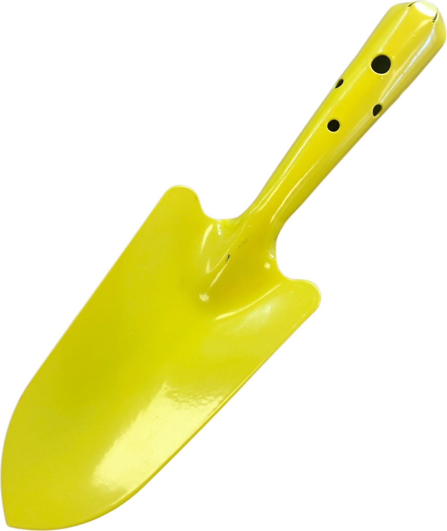 Dutchlander Pelle de jardin Dutchlander métal léger 27 cm jaune