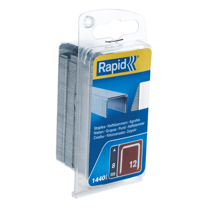 Rapid Rapid Heftklammern 12 Länge 8mm 1440 Stück