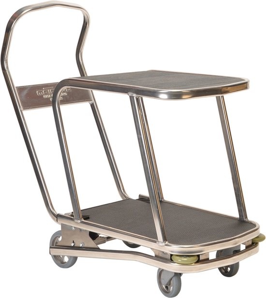 Matador Matador Etagewagen aluminium Rebel-400S, 2 Plateau's: 750x480mm (LxB