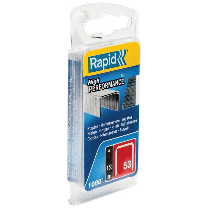 Rapid Rapid Agrafes - No 53 - 12 mm (1080 pcs)