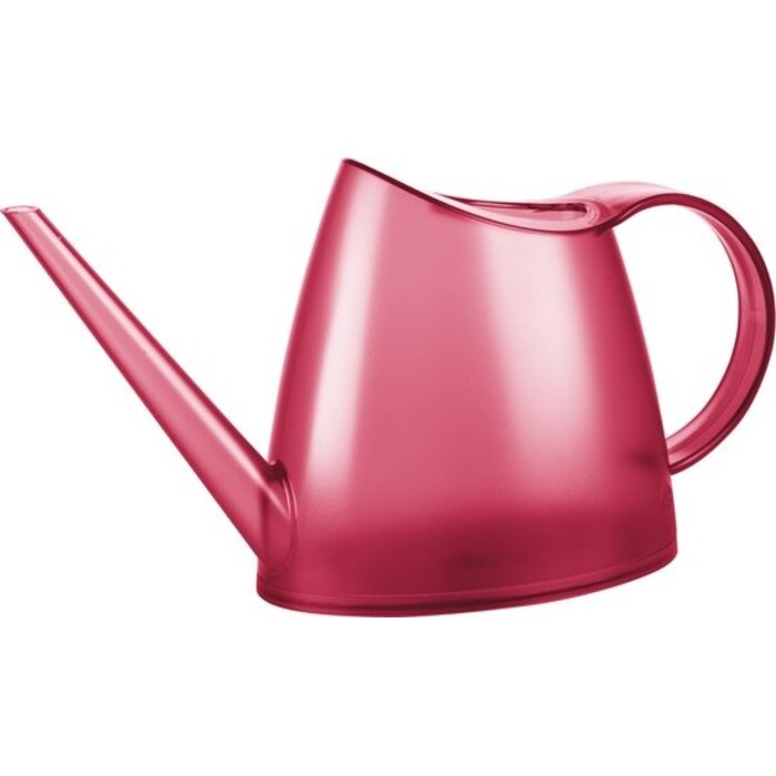 Power Tower EDA bloemgieter Fuchsia 1.5 liter kunststof transparant rood