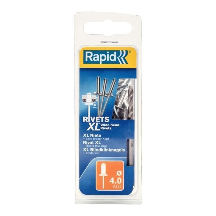 Rapid Rapid XL klinknagel Ø4 x 10 mm - 5000660
