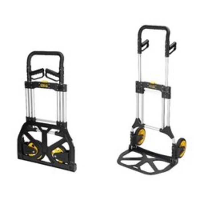 STANLEY Stanley Opvouwbare Steekwagen FXWT-707 - Draagvermogen tot 200KG - Transportwagen - Lichtgewicht Aluminium