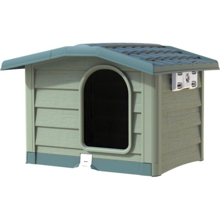 Bama Honden bungalow Large groen 110 x 94 x 77cm