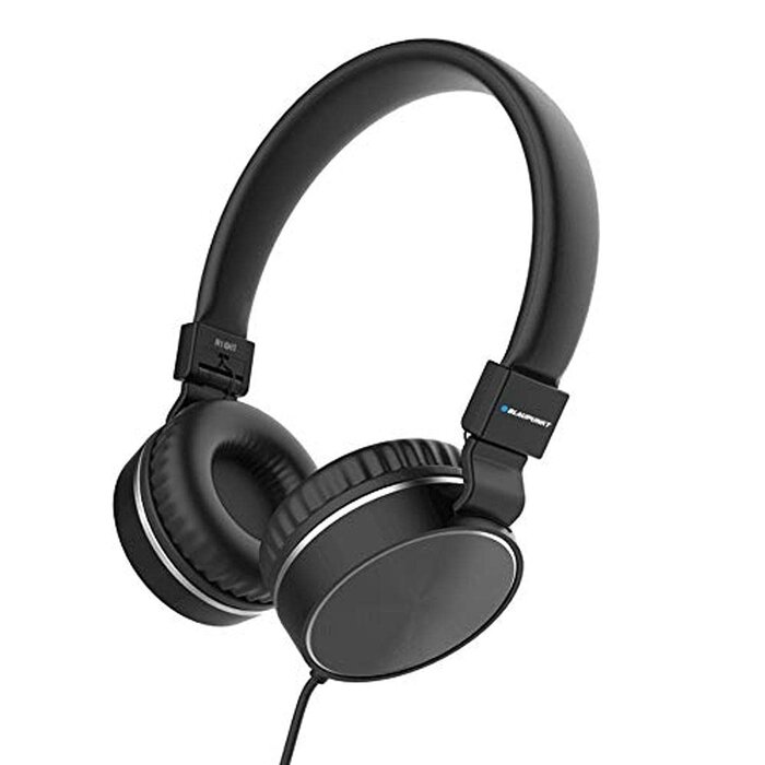 Blaupunkt Casque filaire Blaupunkt 120 cm noir