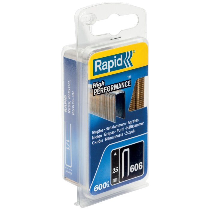 Rapid Nieten 606/25 mm Gegalvaniseerd (hars gecoat) 600 st., Box