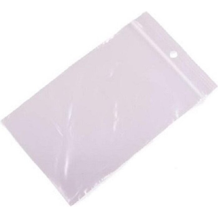 Gripzakken 55 x 180 mm - 50 micron per 100 stuks