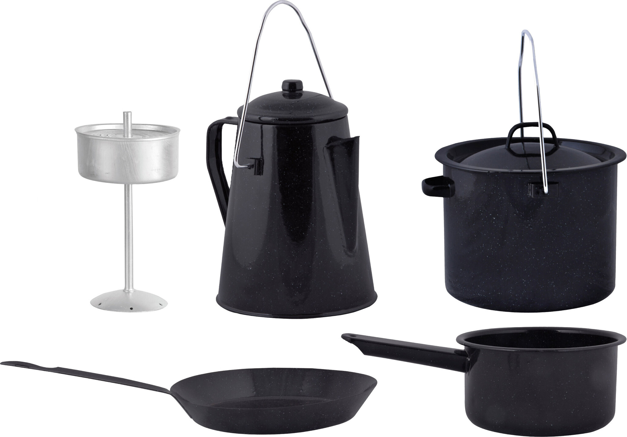 Esschert Design Esschert Design Kampvuur Kookset Pannenset - 4 delig - outdoor - metaal
