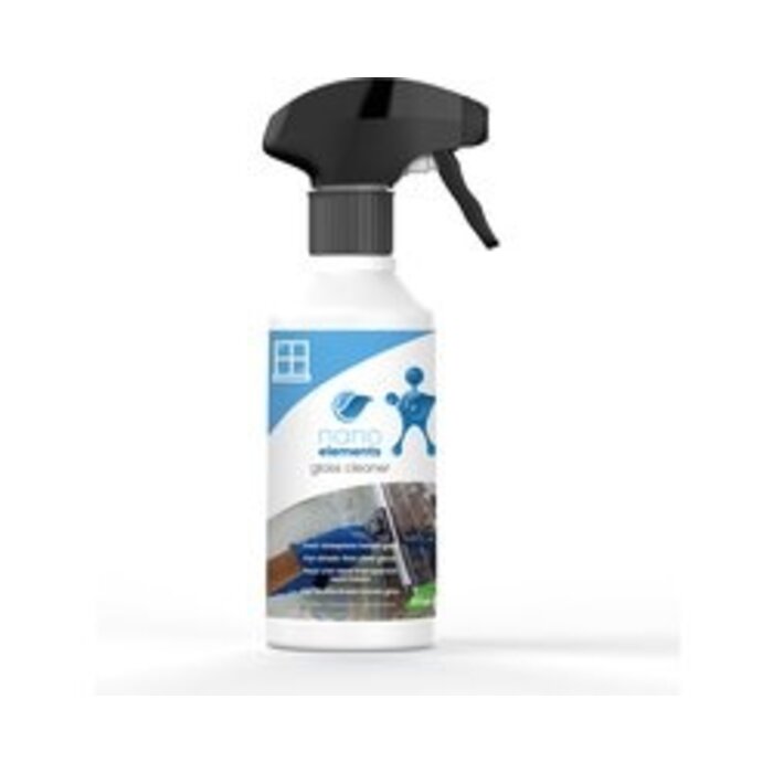 Power Tower Eco Glasreiniger - Nano Elements - 500ml - Milieuvriendelijke glasreiniger - Voor streeploos helder glas