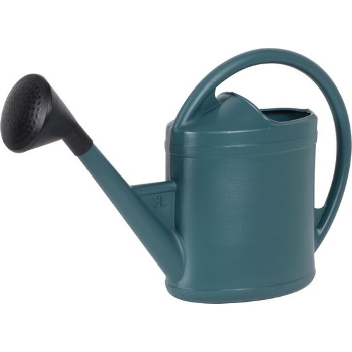 Power Tower EDA ovale gieter Paris 3 liter incl. zwarte sproeikop Antraciet grijs