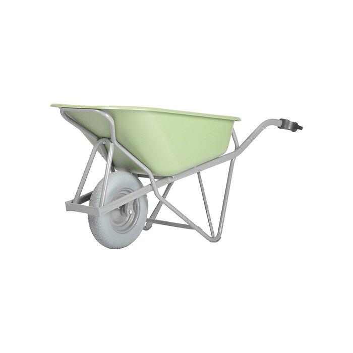 Matador Brouette Matador, 90L hdpe vert Profi-Max Plus avec pneu CT increvable