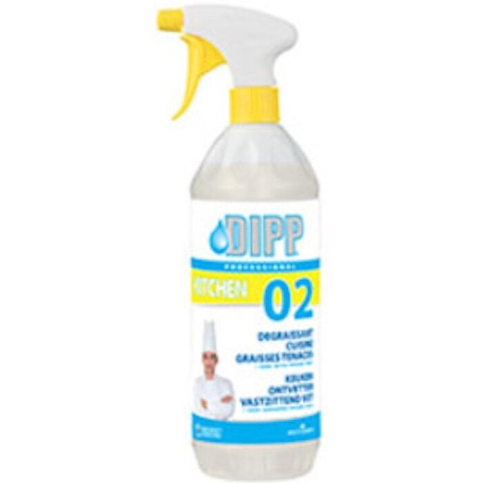 DIPP Dipp N02 Keuken ontvetter 'vastzittend vet' Spray (1 liter)
