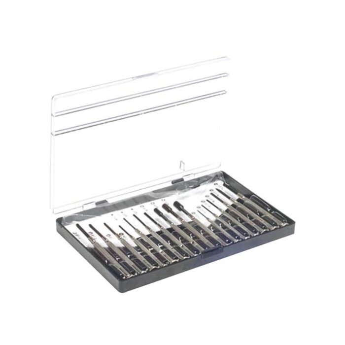 Toolland Jeu de 16 tournevis de précision