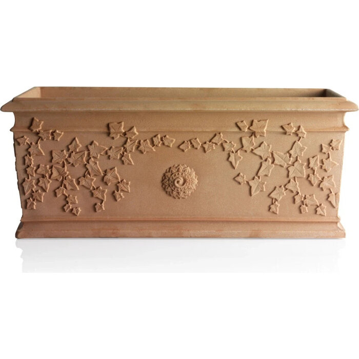 Bama FIORIERA VITE Plantenbak – 60 cm – Terracotta – Kunststof & Klassiek