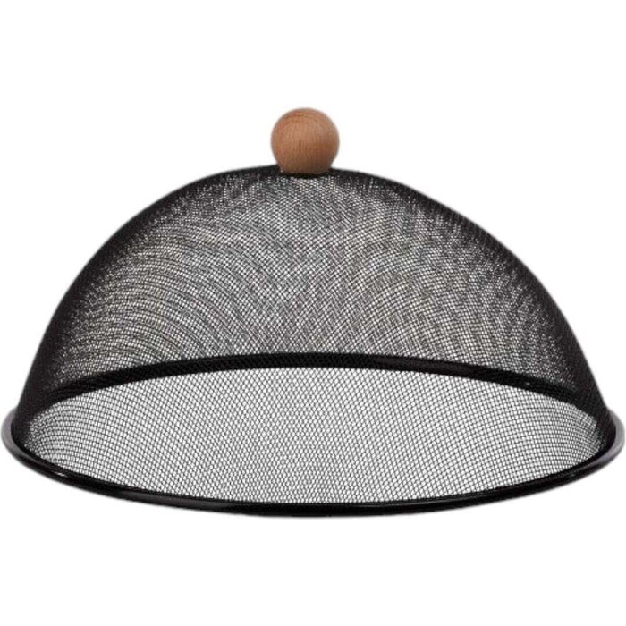 Esschert Design Anti Vliegenkap - Anti insectenkap - zwart - 30 cm doorsnede - maat S