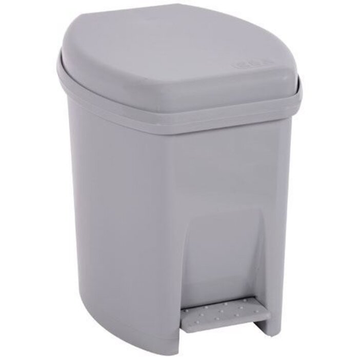 EDA Power Tower Treteimer rechteckig 6 Liter mit Inneneimer anthrazit