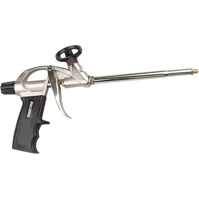 Diggers Pistolet à mousse Diggers polyuréthane anti-adhésif - métalliques