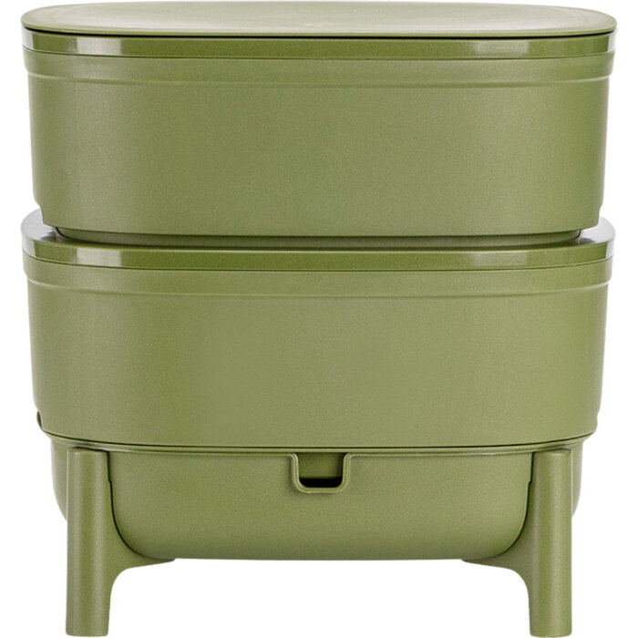 Urbalive Plastia Wormenhotel 30L - 100% Gerecycled kunststof - Wormenbak - Compostbak