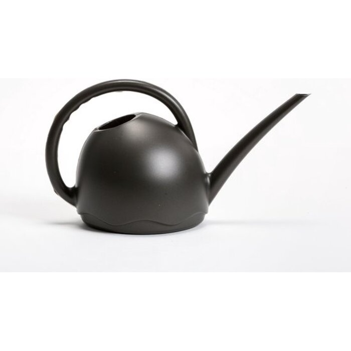 Dutchlander Arrosoir Medusa à long bec en plastique pour l'intérieur 1,8 litre, Anthracite