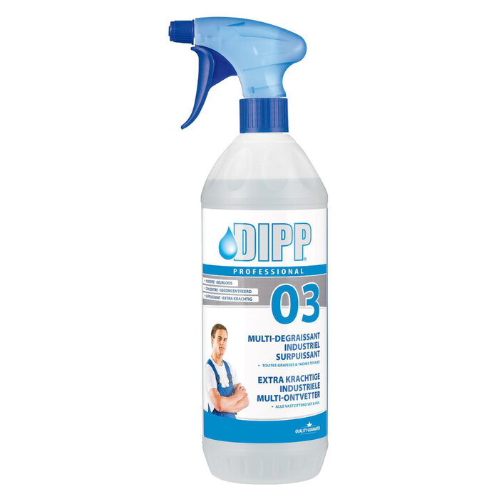 DIPP DIPP  03 - KRAFTVOLLER INDUSTRIELLER ENTFETTER MULTI PRO 1L SPRAY