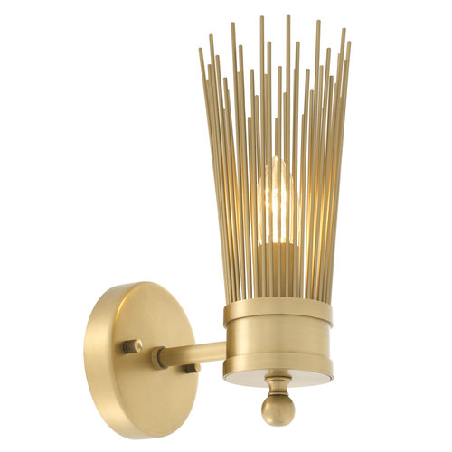 Eichholtz Wall Lamp Romeo Single antique brass finish