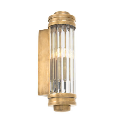 Wall Lamp Gascogne XS vintage brass finish