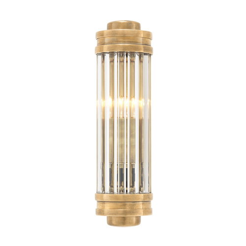 Eichholtz Wall Lamp Gascogne XS vintage brass finish