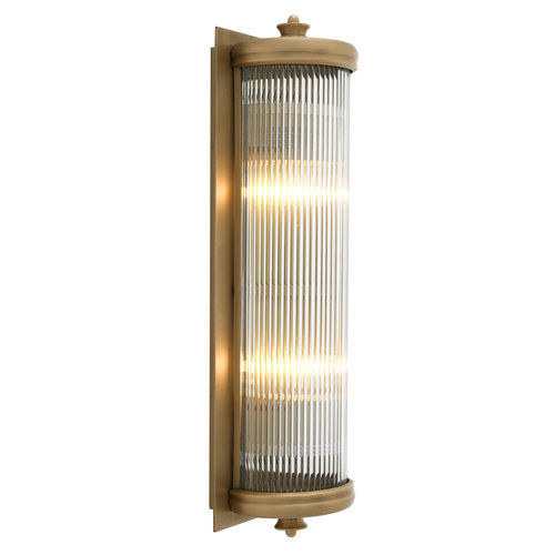 Eichholtz Wall Lamp Glorious L matte brass finish