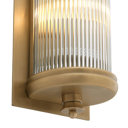 Eichholtz Wall Lamp Glorious L matte brass finish