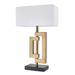 Eichholtz Table Lamp Leroux antique brass incl shade