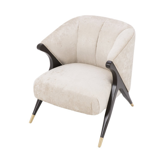 Eichholtz Chair Pavone mirage off-white