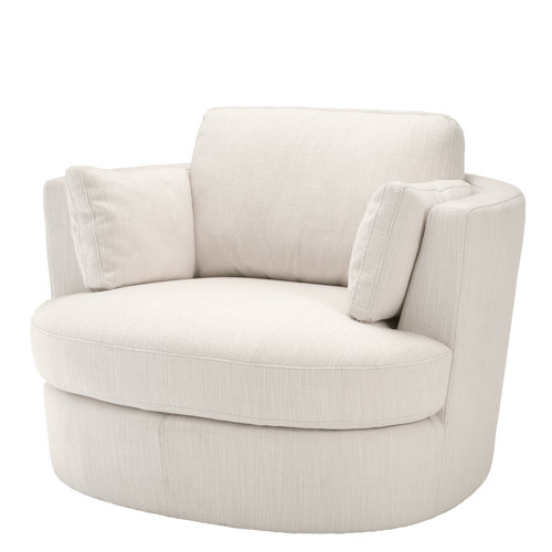 Eichholtz Swivel Chair Clarissa avalon white